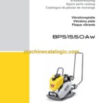 Wacker Neuson BPS1550Aw Vibratory Plate Parts Manual