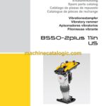 Wacker Neuson BS50-2plus 11in US Vibratory Rammers Parts Manual