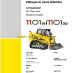 Wacker Neuson 1101C, 1101CP Skid Steer Loader Parts Manual
