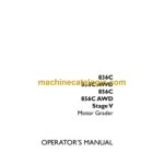 Case 836C, 836CAWD, 856C, 856CAWD Stage V Motor Grader Operators Manual (90436968)