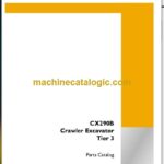 Case CX290B Tier 3 Crawler Excavator Parts Catalog