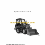Wacker Neuson WL25 Loader Repair Manual
