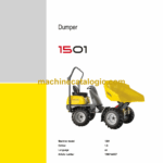 Wacker Neuson 1501 Dumper Service Manual