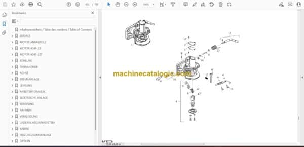 Wacker Neuson WL32 USA Loader Parts Manual - Image 2