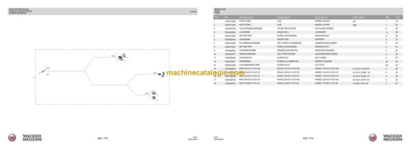 Wacker Neuson WL32 USA Loader Parts Manual - Image 4
