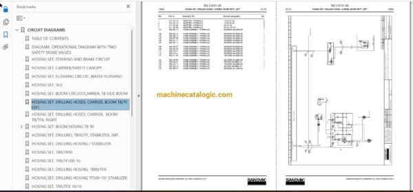 Sandvik DT820 Drilling Rig Full Documents (Service, Operator, Maintenance Manual and Parts Catalog) [113D28889] - Image 3