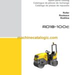 Wacker Neuson RD18-100c Roller Parts Manual