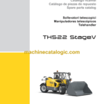 Wacker Neuson TH522 Stage V Telehandler Parts Manual