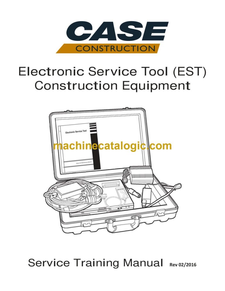 Case Electronic Service Tool Construction Equipment Service Traninig Manual