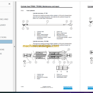 Sandvik DT621 Drilling Rig Full Documents (Service, Operator, Maintenance Manual and Parts Catalog) [118D55710]