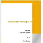 Case DV36E Tier 4F Double Drum Parts Catalog