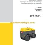 Wacker Neuson RT-SC4 Roller Parts Manual