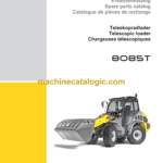 Wacker Neuson 8085T Telescopic Loader Parts Manual