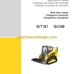 Wacker Neuson ST31 S08 Skid Steer Loader Parts Manual
