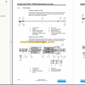 Sandvik DT621 Drilling Rig Full Documents (Service, Operator, Maintenance Manual and Parts Catalog) [118D59395]