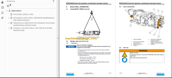 Sandvik DT621 Drilling Rig Full Documents (Service, Operator, Maintenance Manual and Parts Catalog) [117D40566] - Image 2