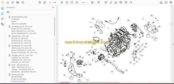 Wacker Neuson DPU110rLem970 US Vibratory Plate Parts Manual - Image 3