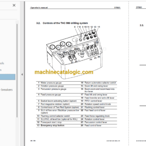 Sandvik DT820 Drilling Rig Full Documents (Service, Operator, Maintenance Manual and Parts Catalog) [108D13715]