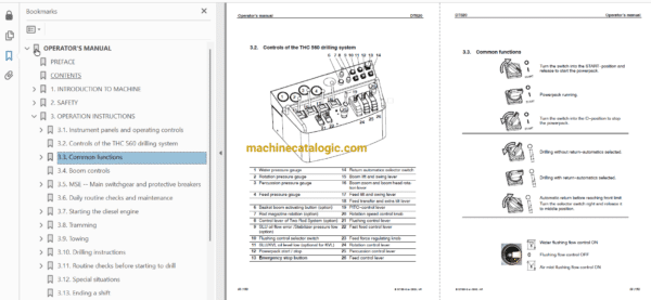 Sandvik DT820 Drilling Rig Full Documents (Service, Operator, Maintenance Manual and Parts Catalog) [108D13715] - Image 2