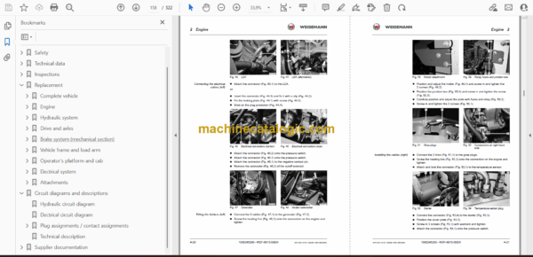 Wacker Neuson 4070 CX80, 4070 CX100 Wheel Loader Repair Manual - Image 2
