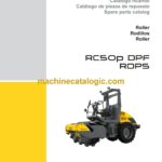 Wacker Neuson RC50p DPFR OPS Roller Parts Manual