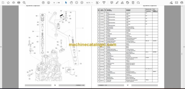 Wacker Neuson DPU 3750Hts US Reversible Plates Parts Manual - Image 2
