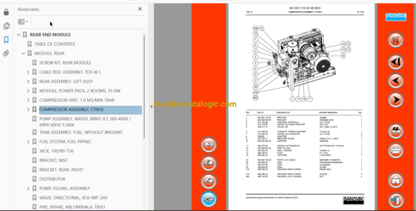Sandvik DT820 Drilling Rig Full Documents (Service, Operator, Maintenance Manual and Parts Catalog) [118D54254] - Image 4