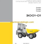 Wacker Neuson 3001-01 Dumper Parts Manual