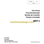 Wacker Neuson MFP2 Fire Pump Parts Manual