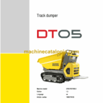 Wacker Neuson DT05 Track Dumper Service Manual
