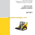 Wacker Neuson ST37 Skid Steer Loader Parts Manual