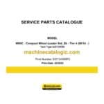 New Holland W80C STD, ZB Tier 4 Compact Wheel Loader Service Parts Catalogue