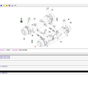 Liebherr Cranes Lidos LWE Electronic Parts Catalog (2023)