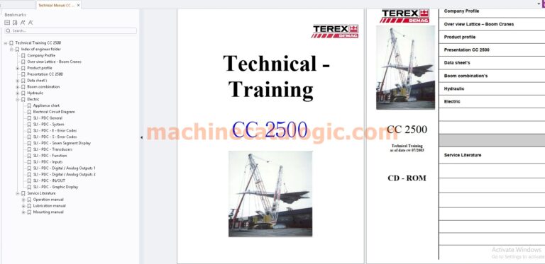 Demag Cranes Service training manual
