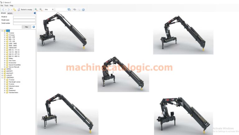 Hiab C-Service Parts Catalog & Service Information [2008]