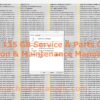 Sandvik 135 GB Service & Parts Catalog, Operation & Maintenance Manual PDF