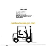 Clark EC20, EC25, ECS30 36-48 Volt W Model 210 Control Forklift Planned Maintenance and Adjustment Procedures Manual (PMA385)