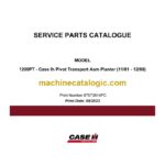 Case 1200PT Pivot Transport Asm Planter Service Parts Catalogue