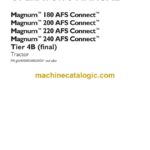 Case Magnum 180, 200, 220, 240 AFS Connect Tier 4B Final Tractor Operator Manual (90508984)