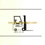 Clark GCS12, GSS15, GCS17s Forklift Operators Manual (OM-547)