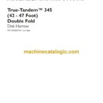 Case True-Tandem 345, 42-47 Foot Double Fold Assembly Instructions