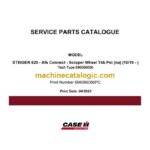 Case Steiger 620 AFS Tier 4B Connect Scraper Wheel Service Parts Catalogue