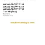 Case Axial-Flow 7250, 8250, 9250 Tier 4B Final Combine Operators Manual (90423957)
