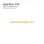 Case Early Riser 2120 Rigid Trailing Planter Operator Manual
