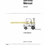 Clark CMP50, CMP60, CMP70 Forklift Service Manual (SM649)