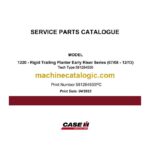 Case 1220 Rigid Trailing Planter Early Riser Series Service Parts Catalogue