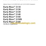 Case Early Riser 2110, 2120, 2130, 2140, 2150, 2150S, 2160 ISOBUS Operation Software Operating Guide