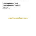 Case Precision Disk 500, 500DS Disk Drill Operator Manual