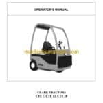 Clark Clarktor CTE7, CTE12, CTE20 Forklift Operators Manual (OI-797)