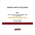 Case 7120 Axial-Flow Combine Service Parts Catalogue
